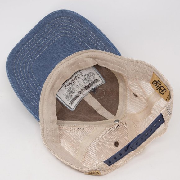 Wrigley Field Chicago Unisex Men Women Snapback Mesh Panel Blue Brown Patch 1914 - Picture 10 of 14